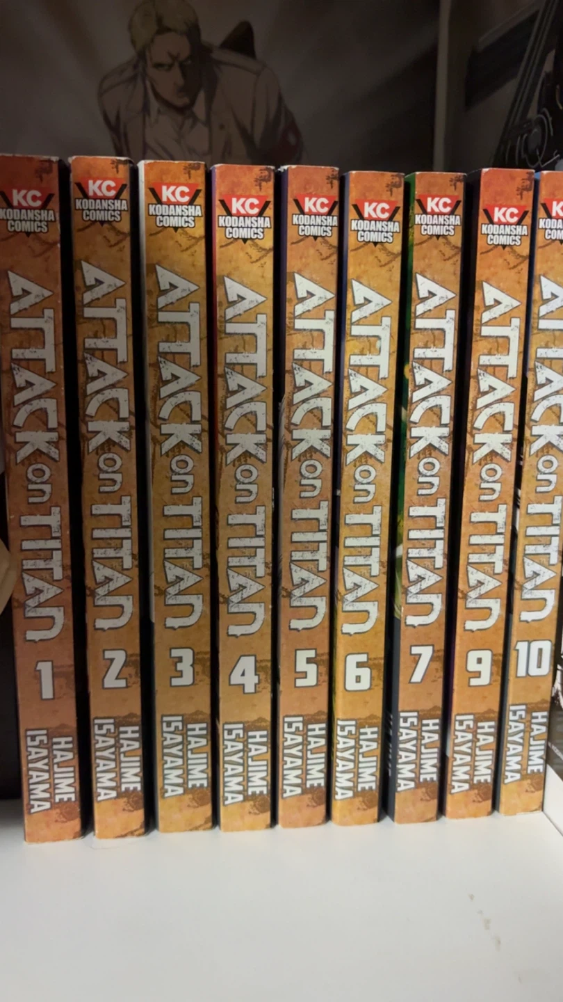 Attack on titan mangas