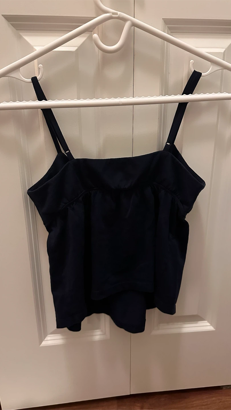 unday Best navy blue 2XS CottonWhisk Loulou Camisole - photo 2