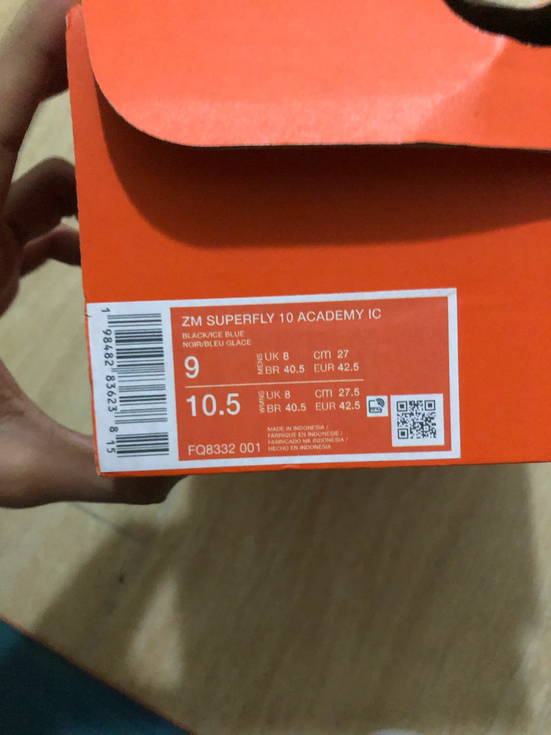 Nike Superfly 10 Academy IC Soccer Cleats - photo 3