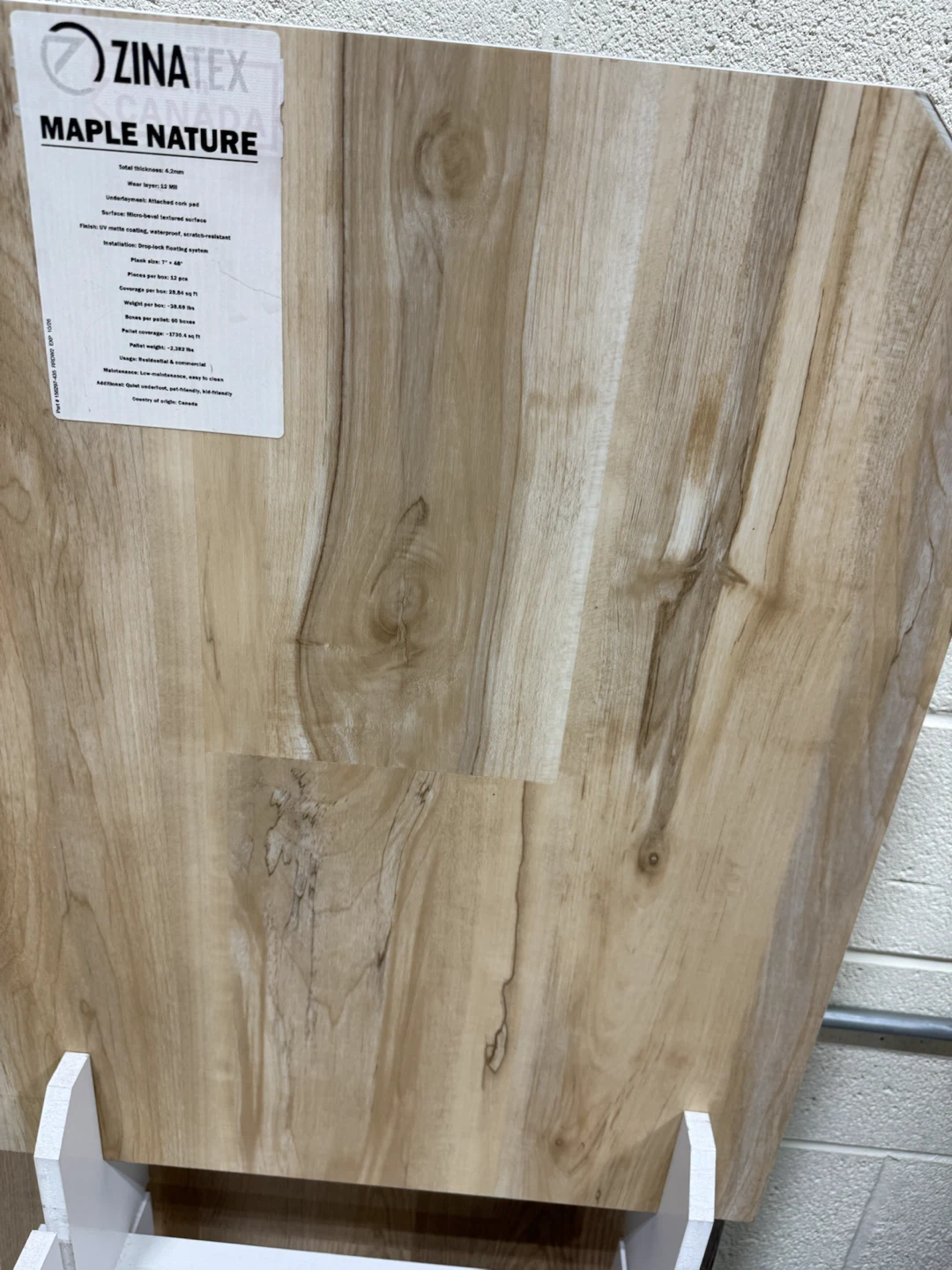1:49 per  square foot!!!! 30% off.Vinyl Plank Flooring