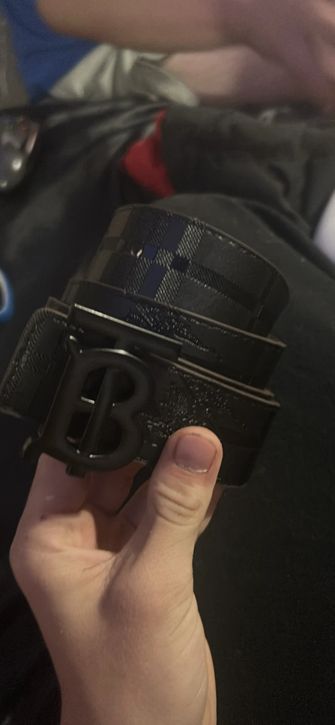 Burberry Black Monogram Belt - photo 5