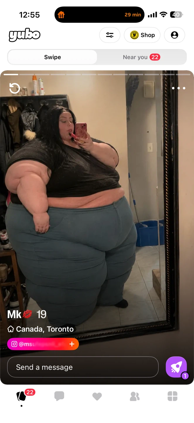 Blue Baggy Pants
