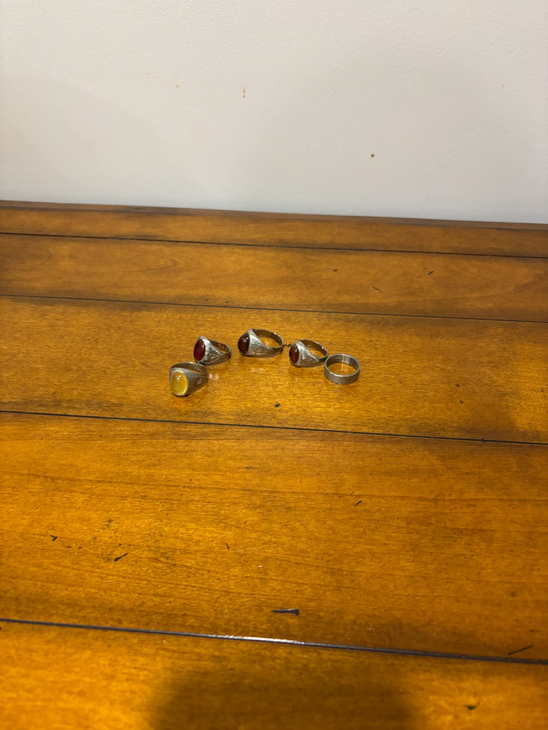Set of 5 Men's Rings - photo 2