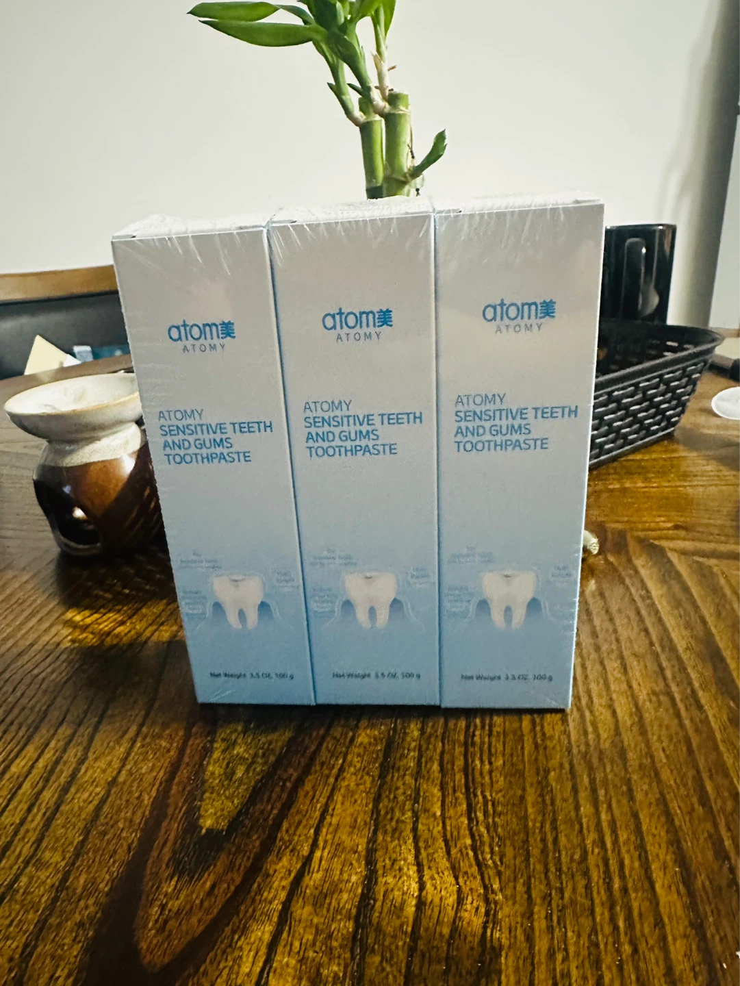 ATOMY Korean Sensitive Teeth and Gums Toothpaste - 3 Pack