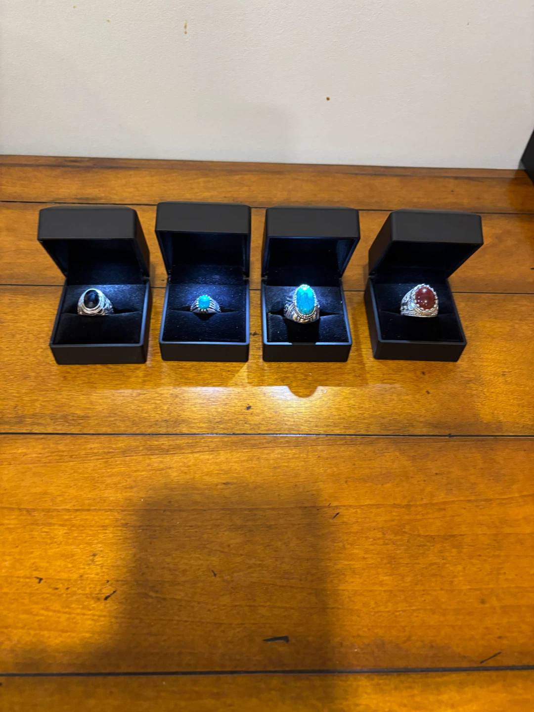 Assorted Men's Rings with Gemstones