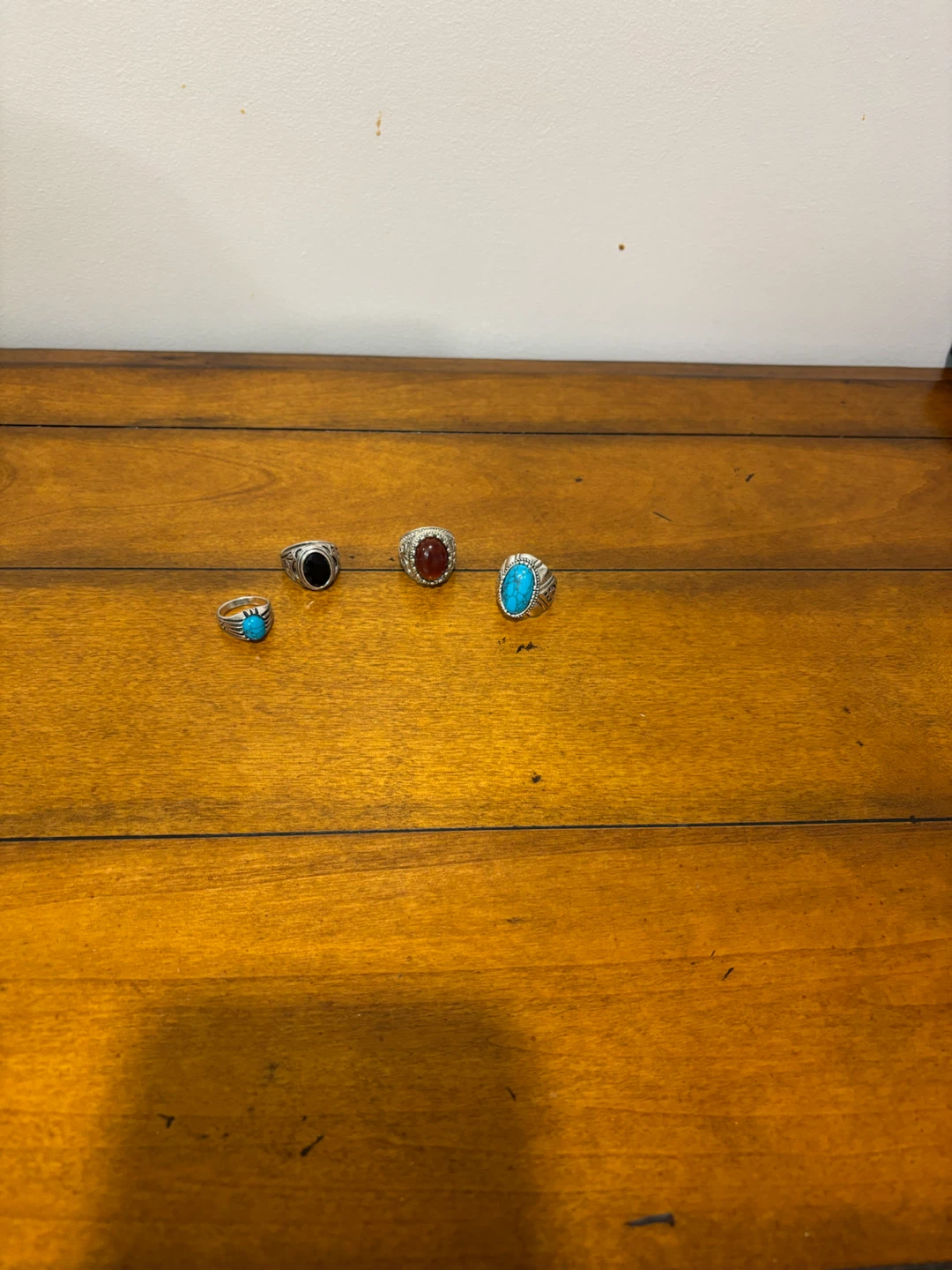 Assorted Men's Rings with Gemstones - photo 2