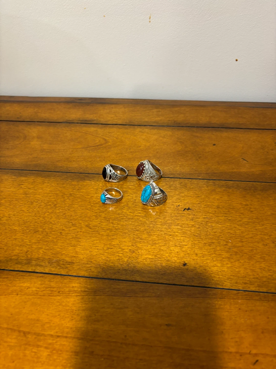 Assorted Men's Rings with Gemstones - photo 3