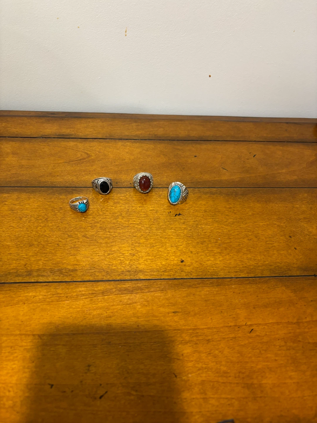 Assorted Men's Rings with Gemstones - photo 4