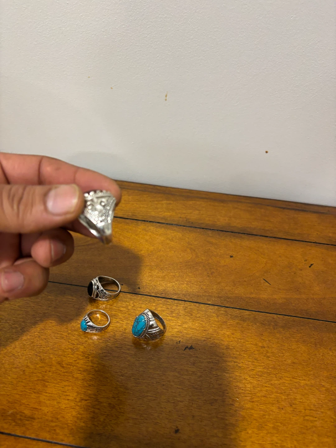 Assorted Men's Rings with Gemstones - photo 5