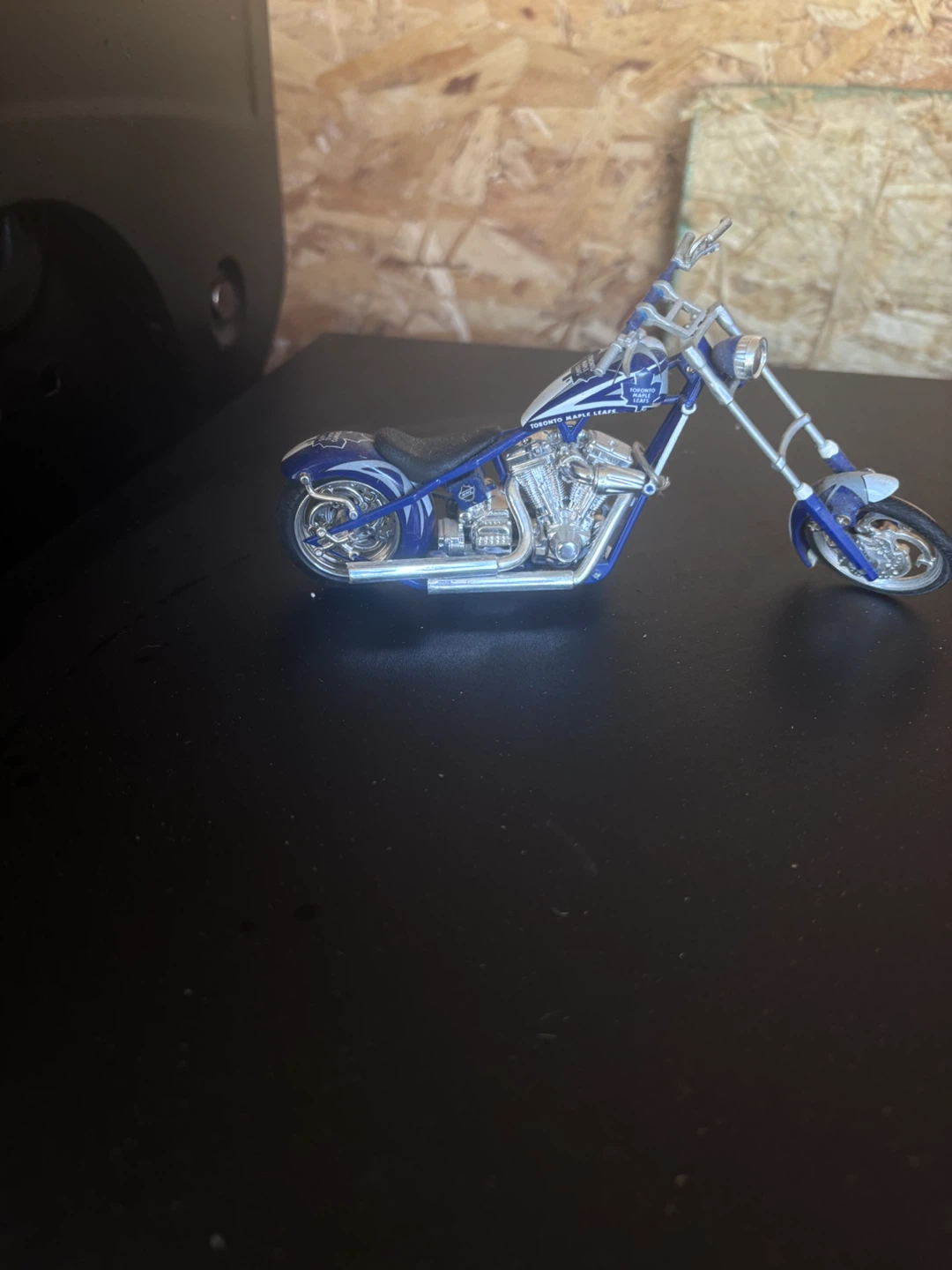 Toronto Maple Leafs Miniature  Motorcycle