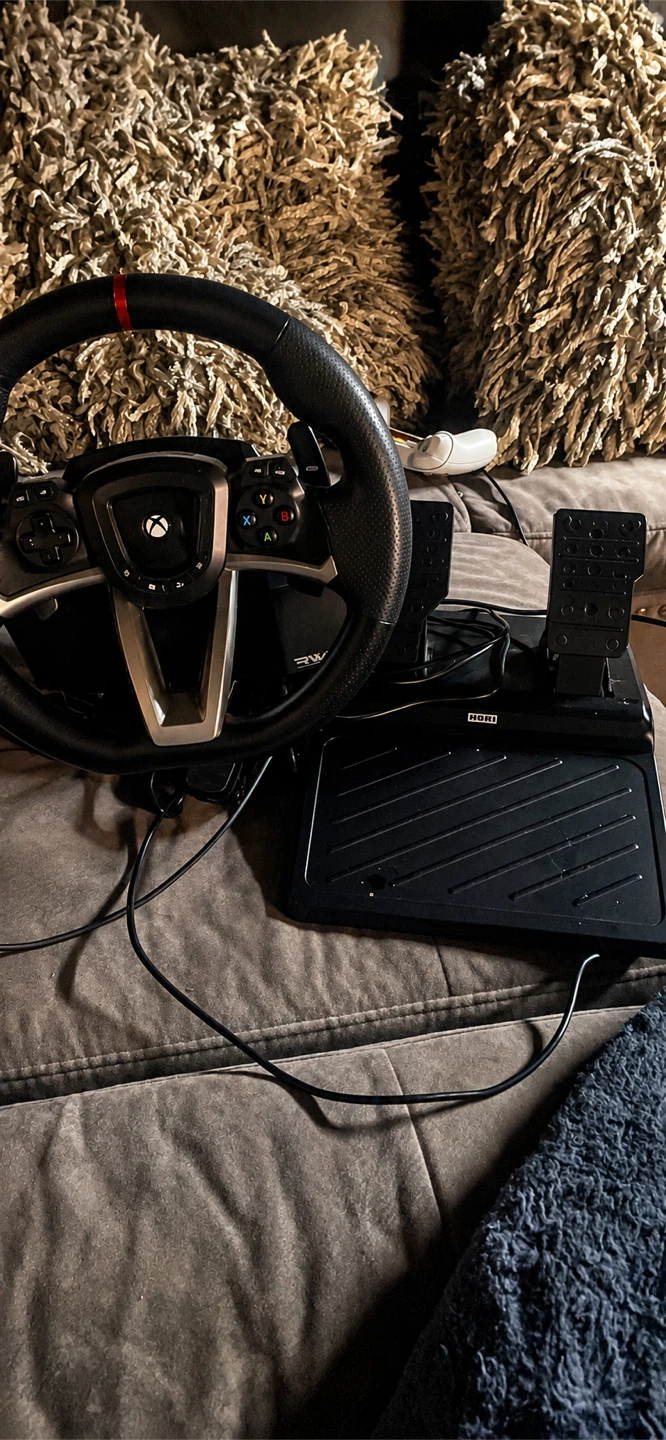 Xbox Racing Wheel and Pedals