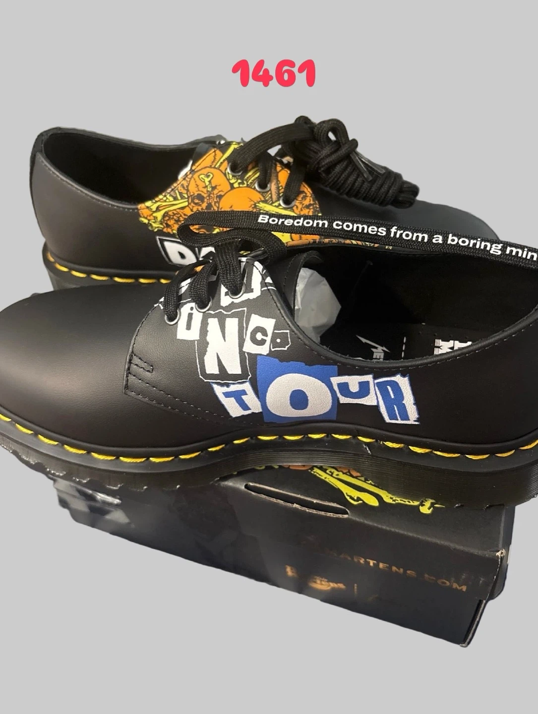 Dr. Martens 1461  Metallica Damage tour - photo 4