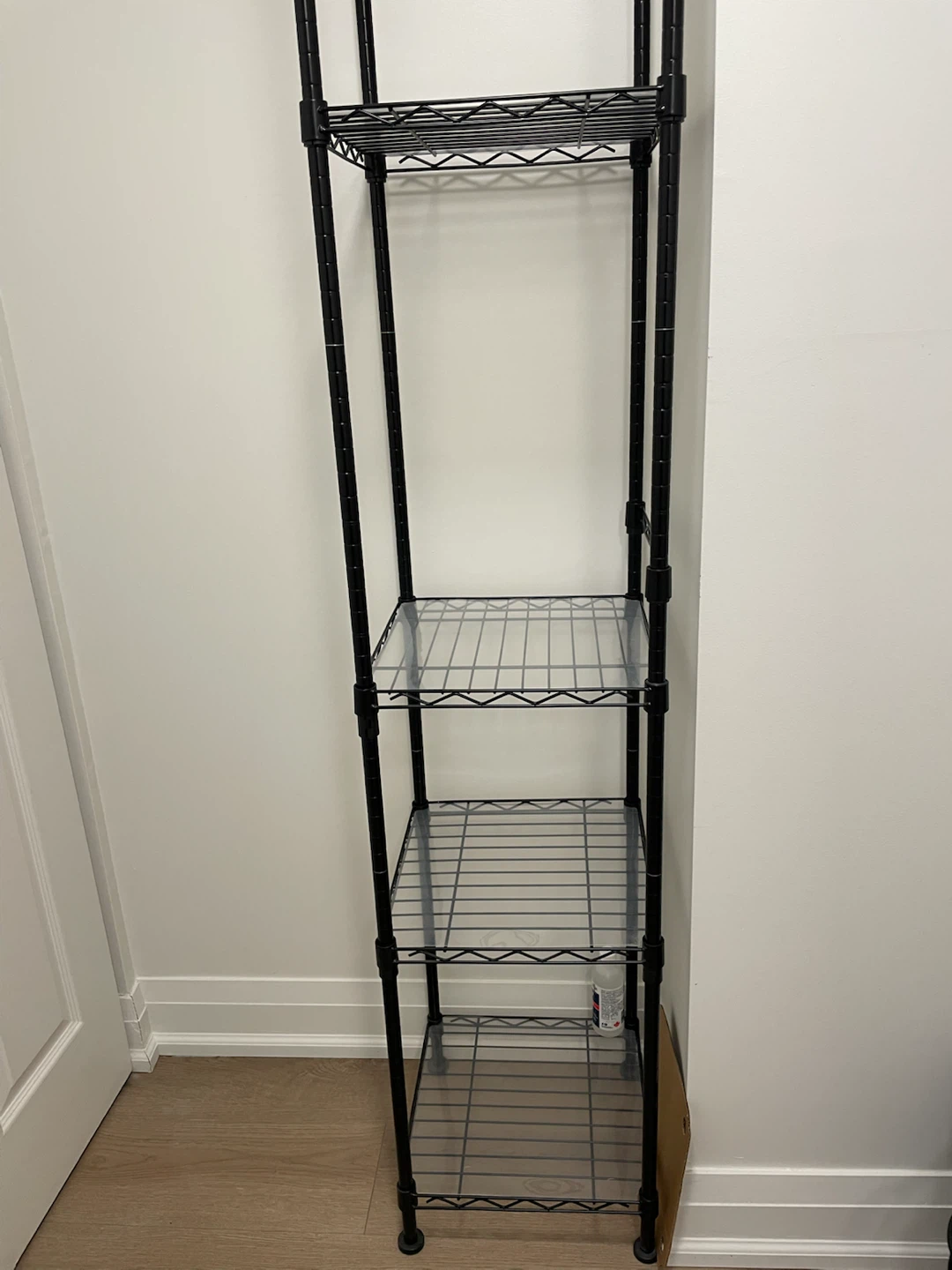 Black Wire Shelf Unit