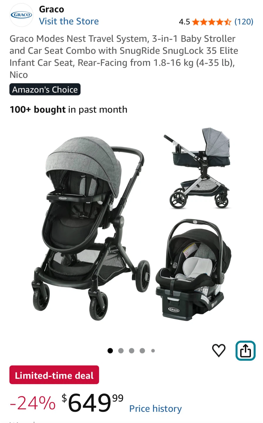 Graco Modes Nest Travel System - photo 4