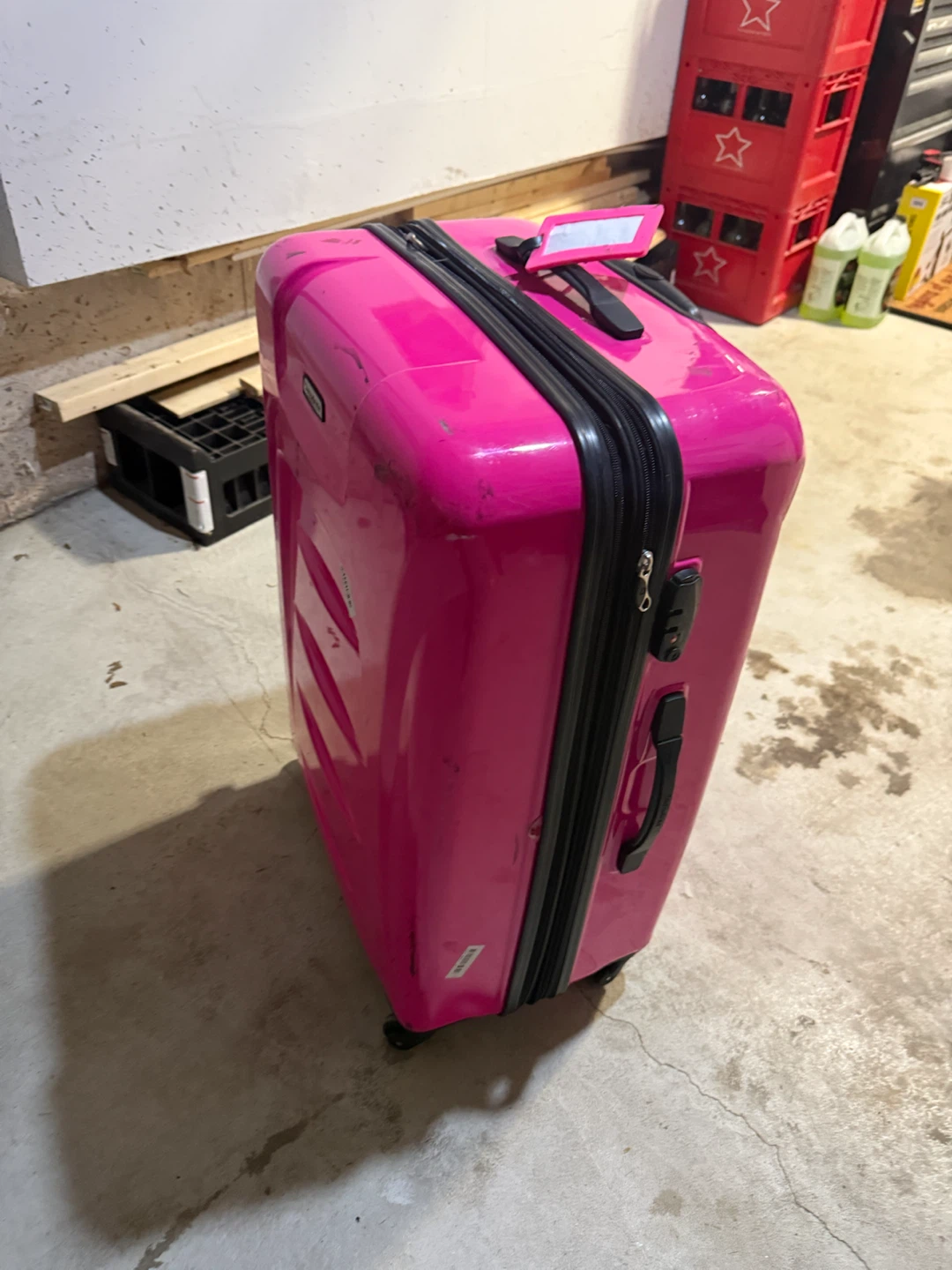 Samsonite Pink Hardside Suitcase