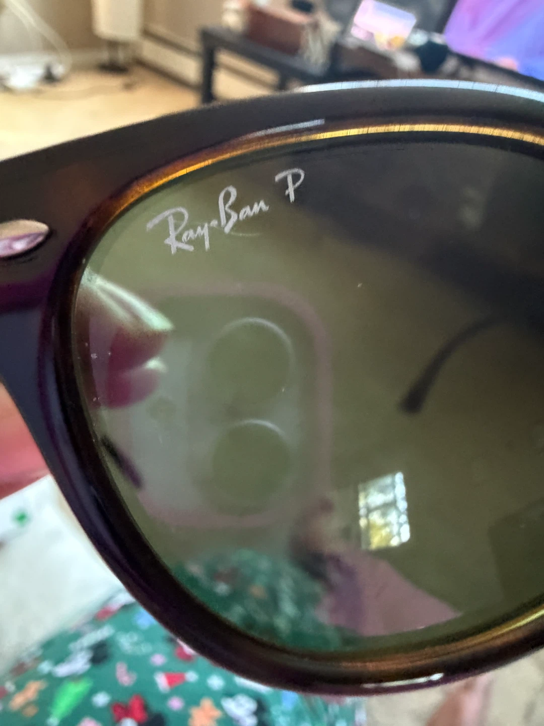 Ray-Ban - Tortoise (Havana) frame with Polarized Green Lenses - photo 3