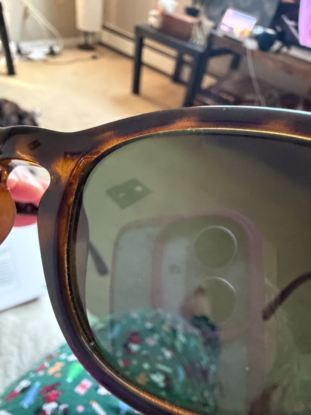 Ray-Ban - Tortoise (Havana) frame with Polarized Green Lenses - photo 4