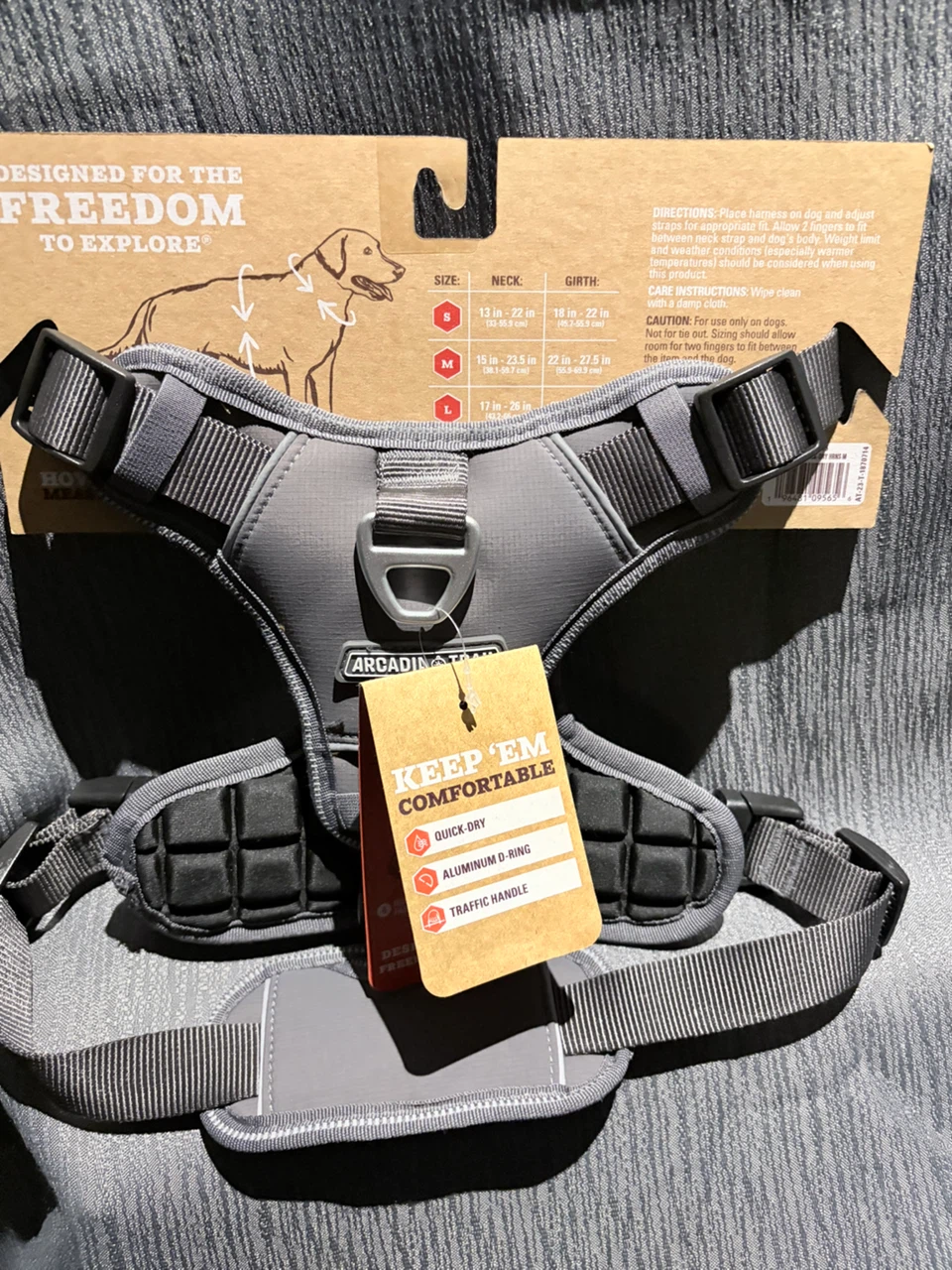 Arcadia Trail Quick-Dry Dog Harness - Medium - photo 2