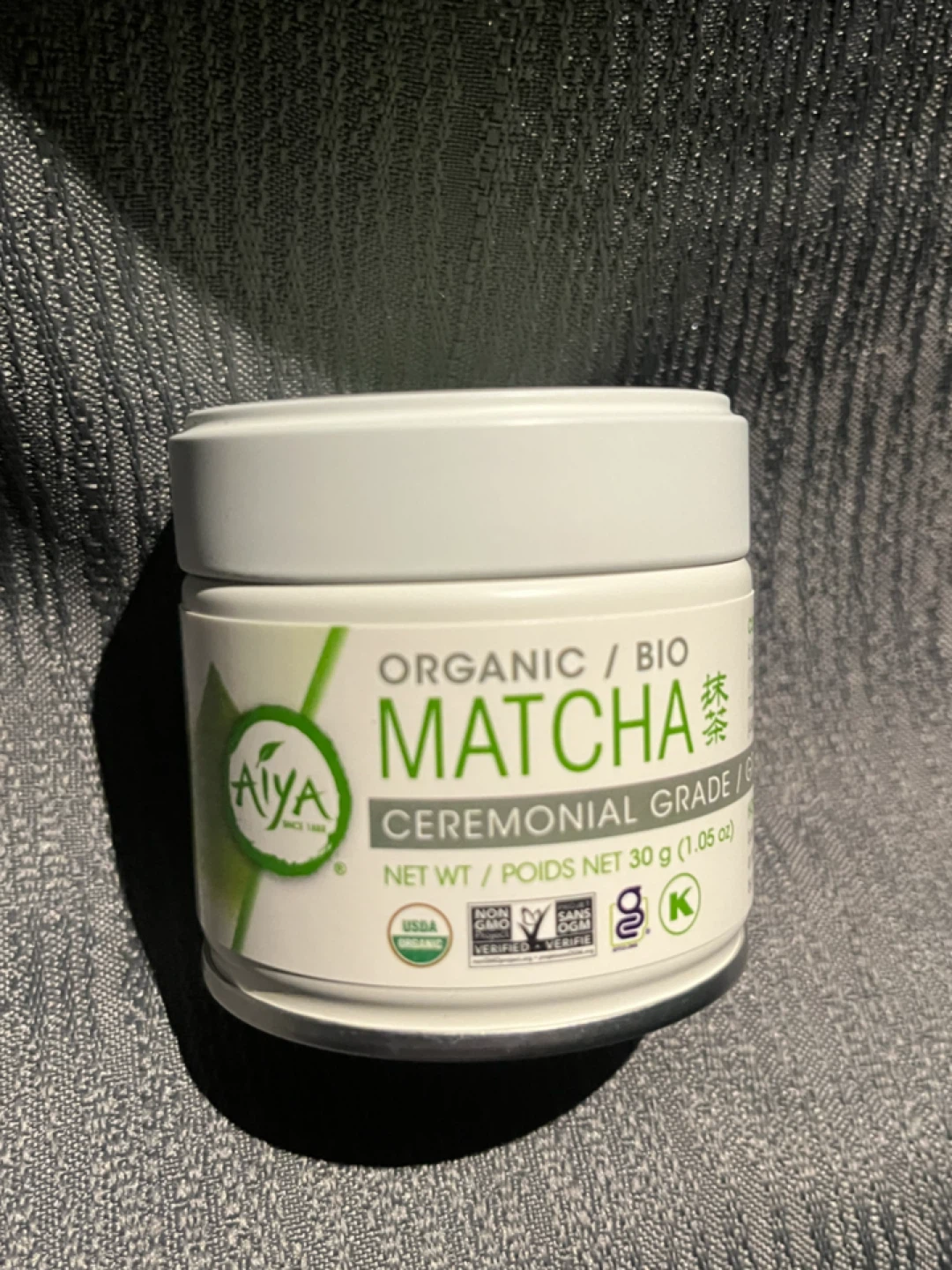 Aiya Organic Ceremonial Grade Matcha Green Tea 30g - photo 2