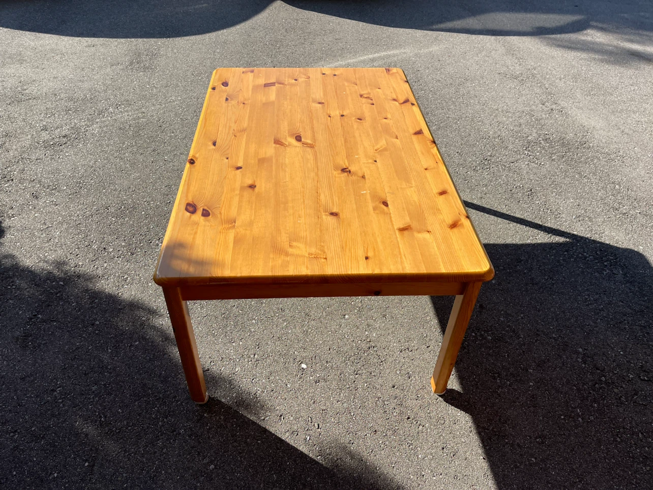 Solid Wood Dining Table - photo 2
