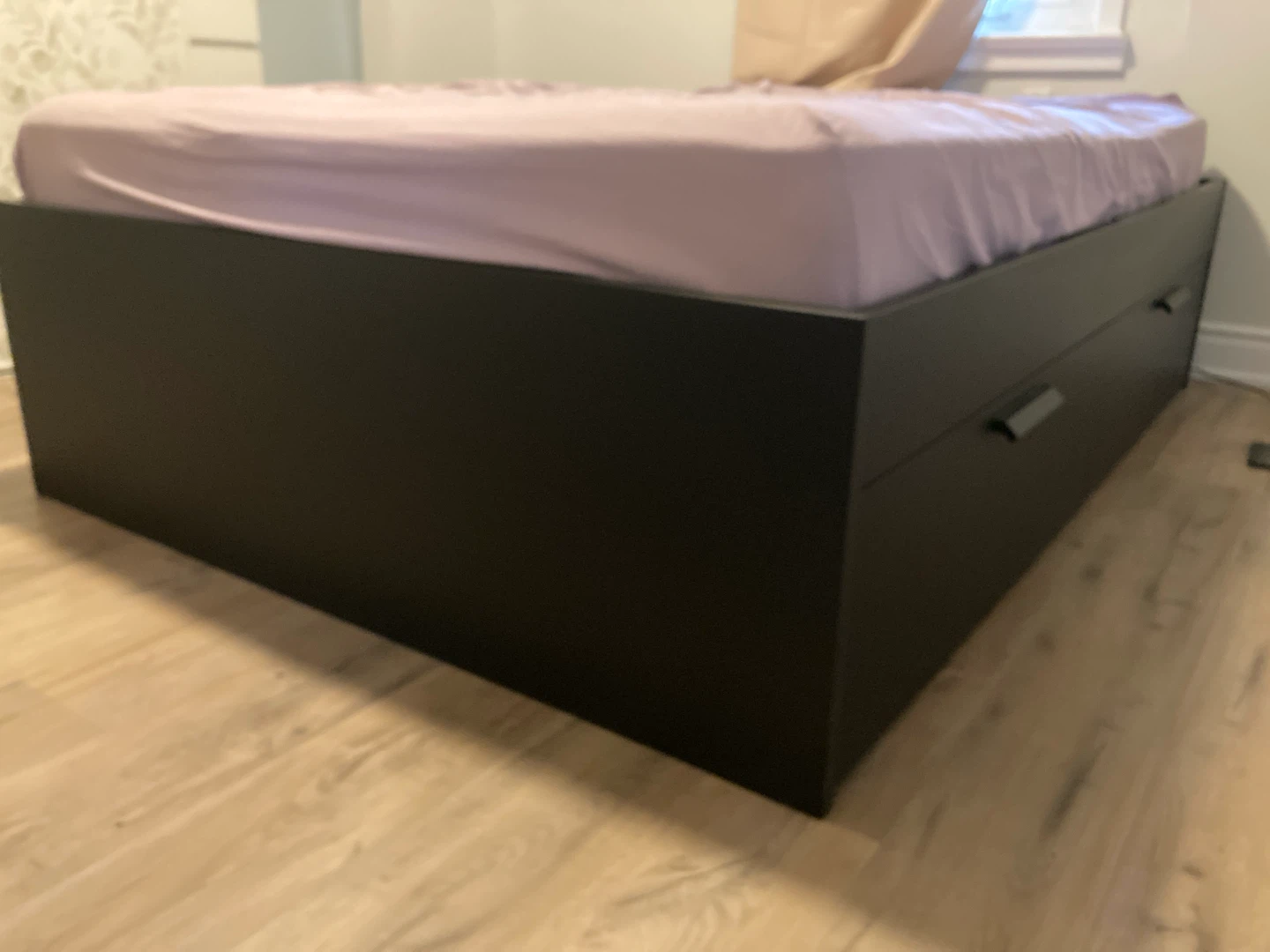 IKEA Double Bed Frame with Storage Drawers