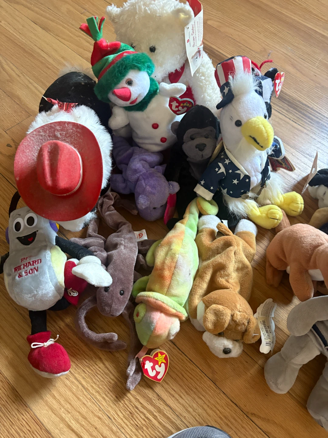 Assorted Ty Beanie Babies Plush Toys Collection