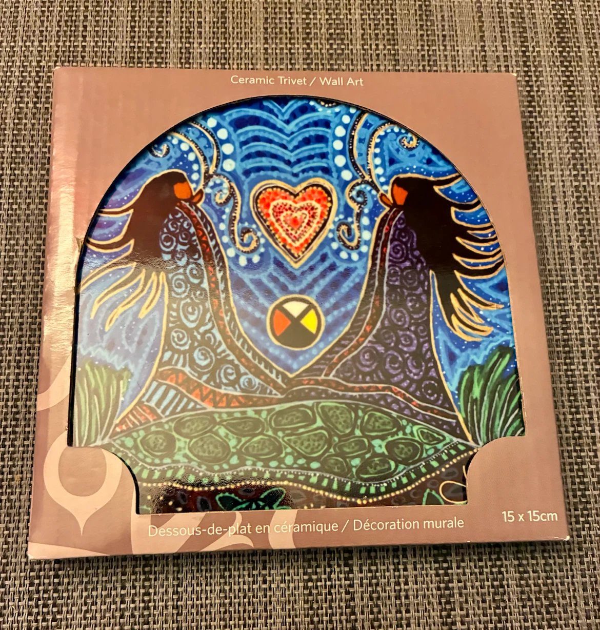 Ceramic Trivet / Wall Art