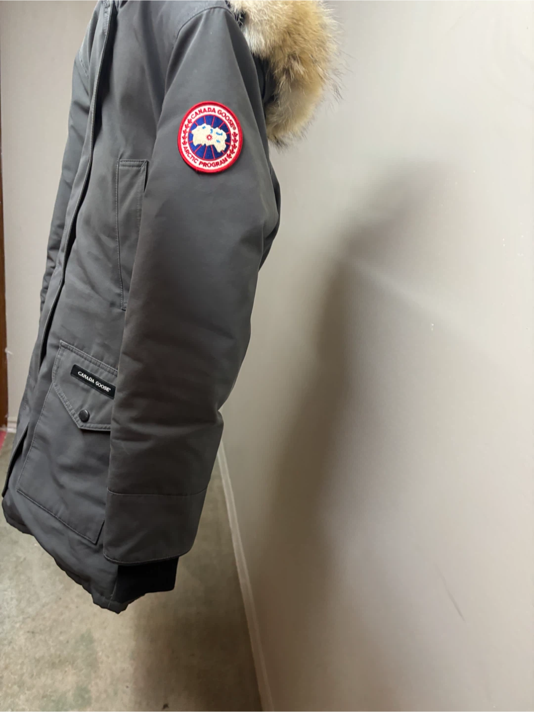 Canada Goose Grey Parka Jacket - photo 5