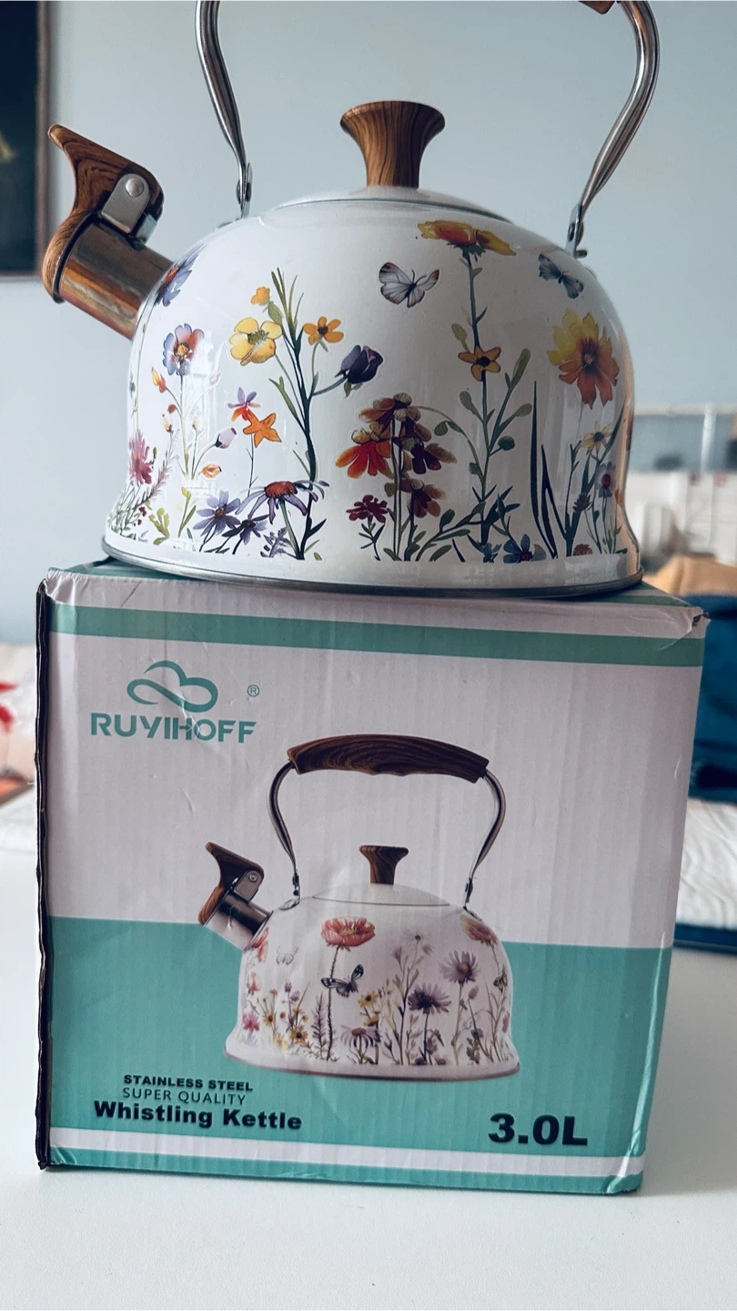 Ruvihnoff Stainless Steel Whistling Kettle 3.0L - photo 2