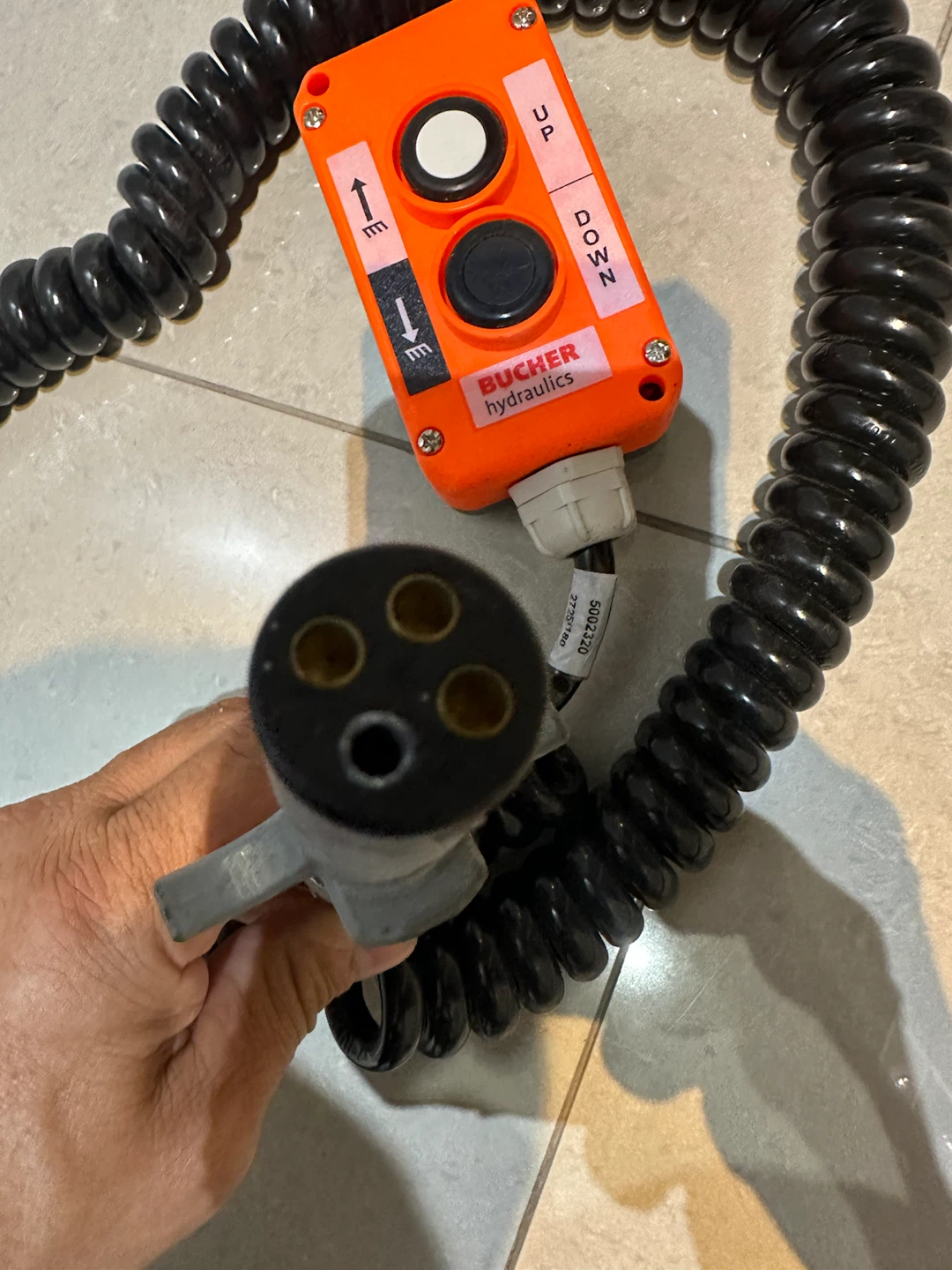 Bucher Hydraulics Pendant Control with Cable - photo 4