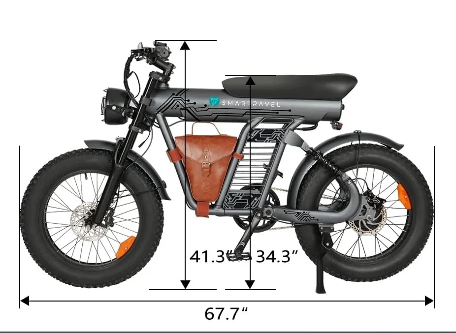 1500W vintage style E-Bike - photo 3