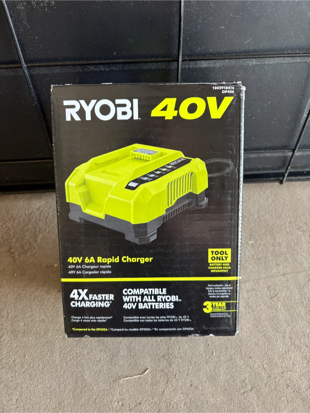 Ryobi 40v charger