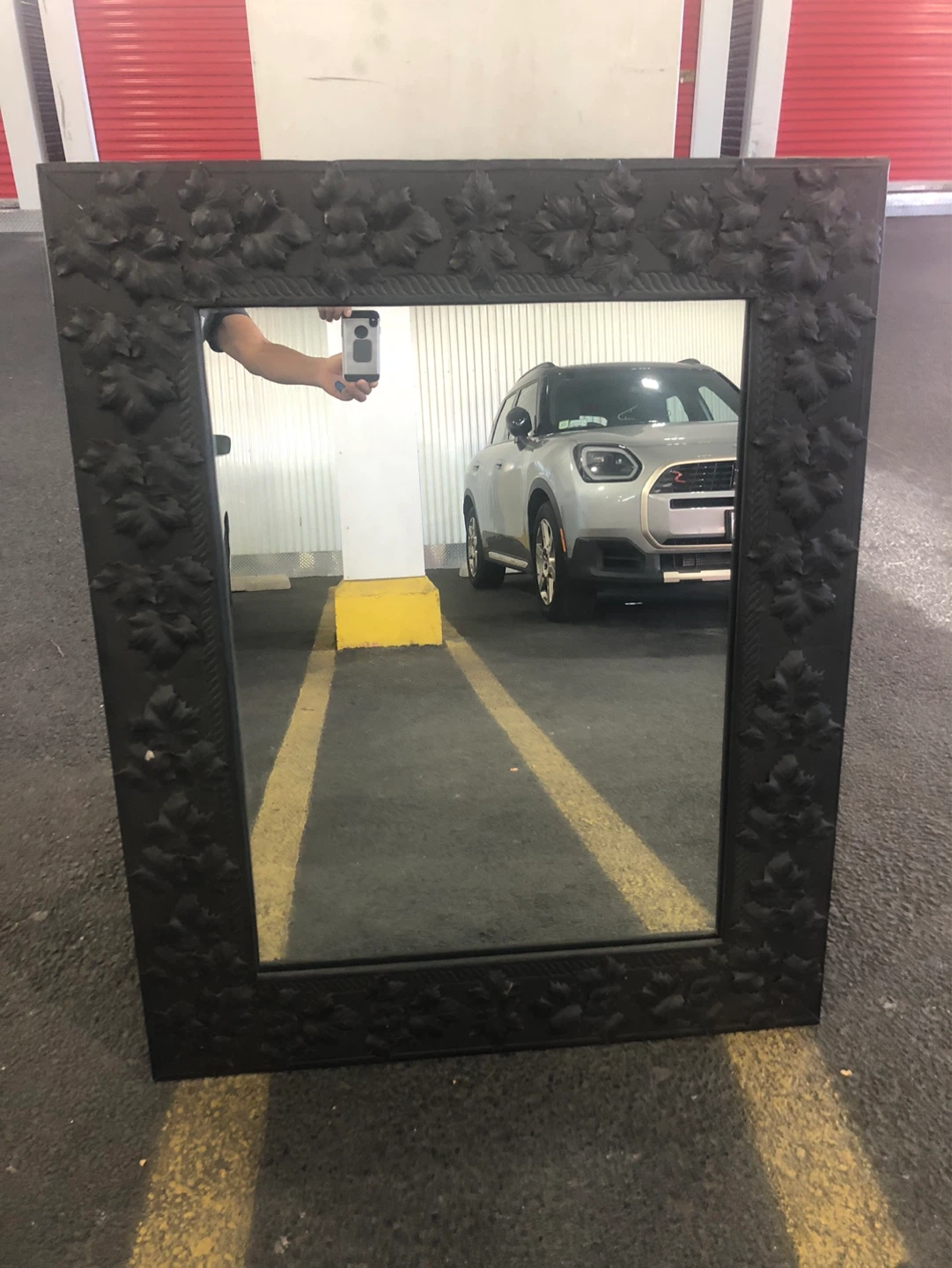 Decorative Leaf Frame Mirror - photo 4