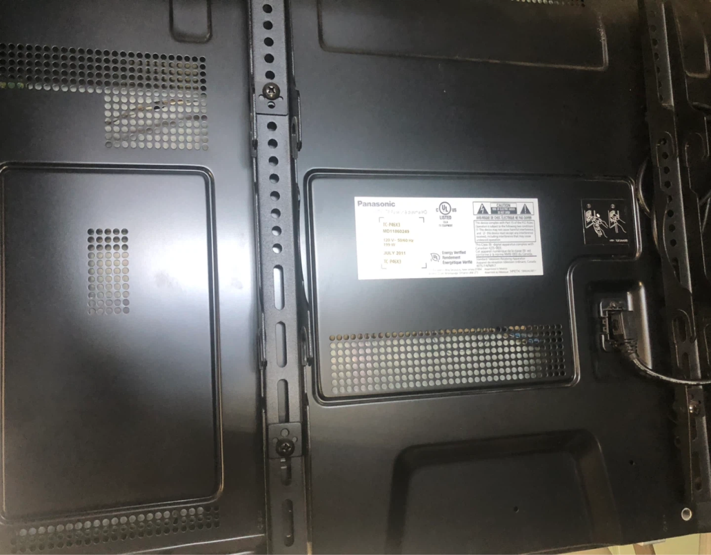 Panasonic TC-P46X3 Plasma HDTV - photo 5