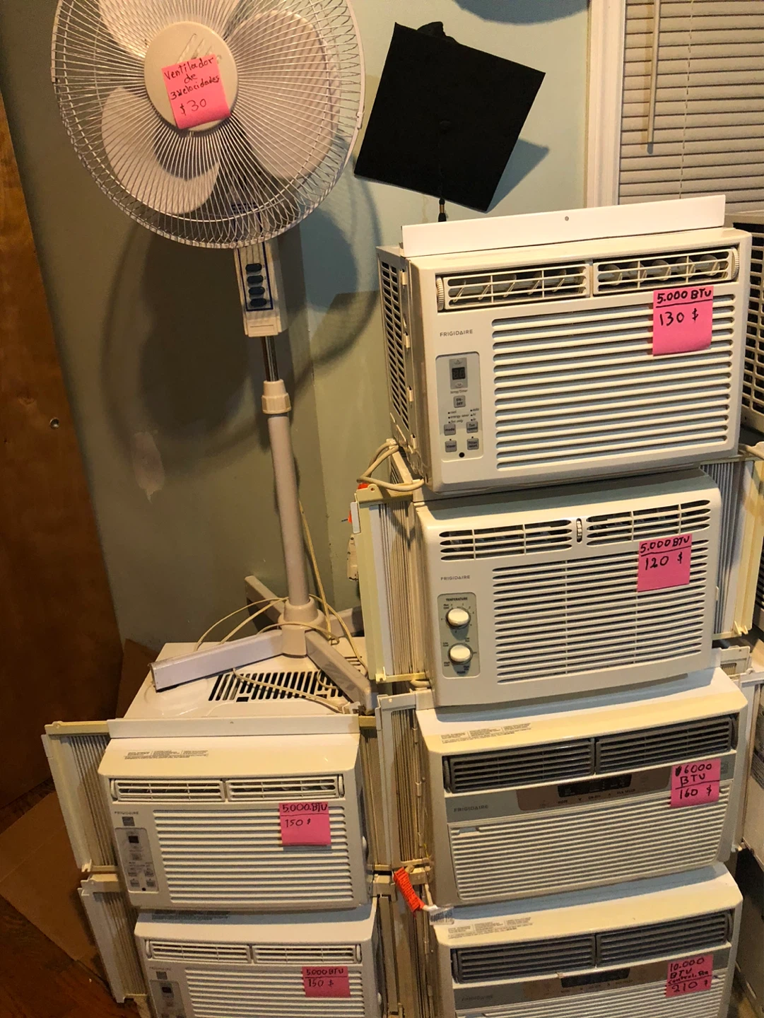 Various Window Air Conditioners - Frigidaire, LG, Haier