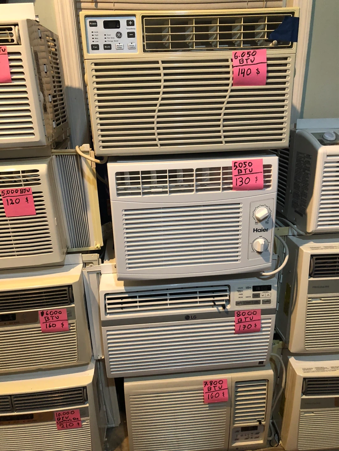 Various Window Air Conditioners - Frigidaire, LG, Haier - photo 2