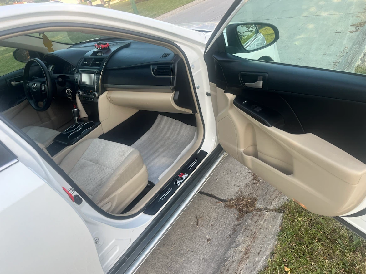 White Toyota Camry LE Sedan - photo 5