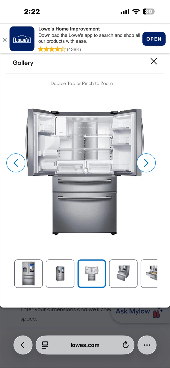 Samsung French Door Refrigerator with Family Hub - photo 2