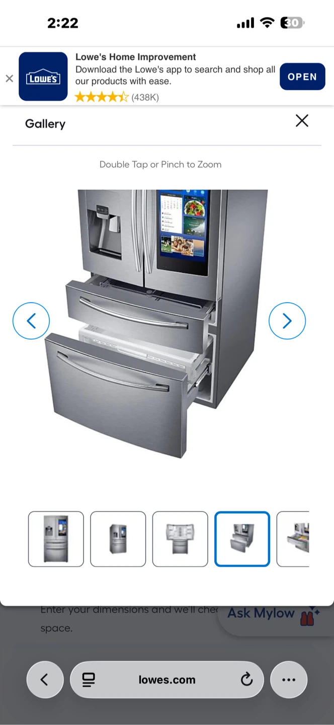 Samsung French Door Refrigerator with Family Hub - photo 3