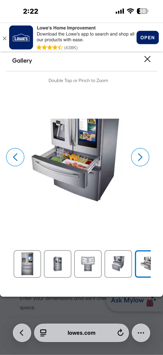 Samsung French Door Refrigerator with Family Hub - photo 4