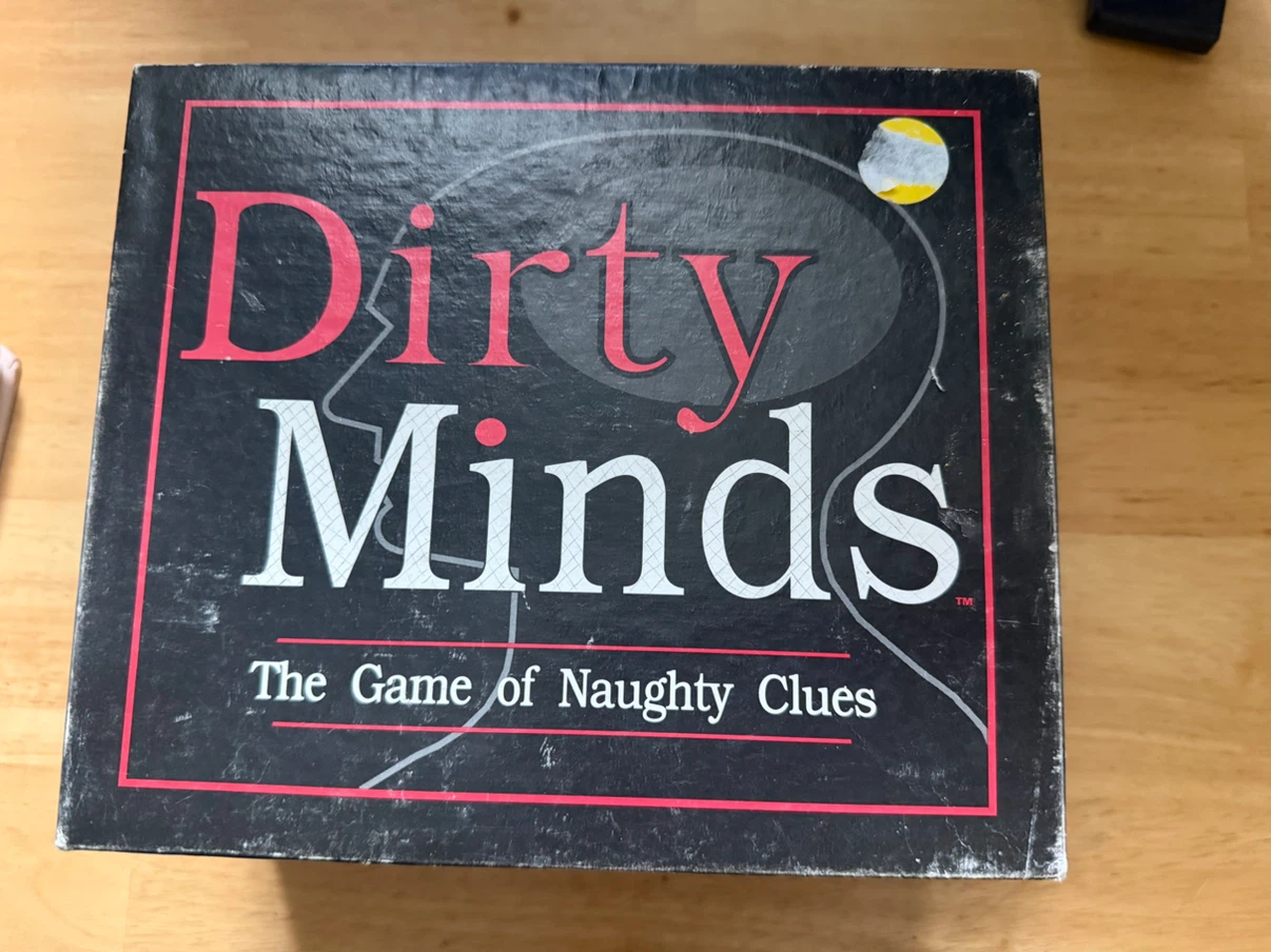 Vintage 1990 "Dirty Minds" Board Game