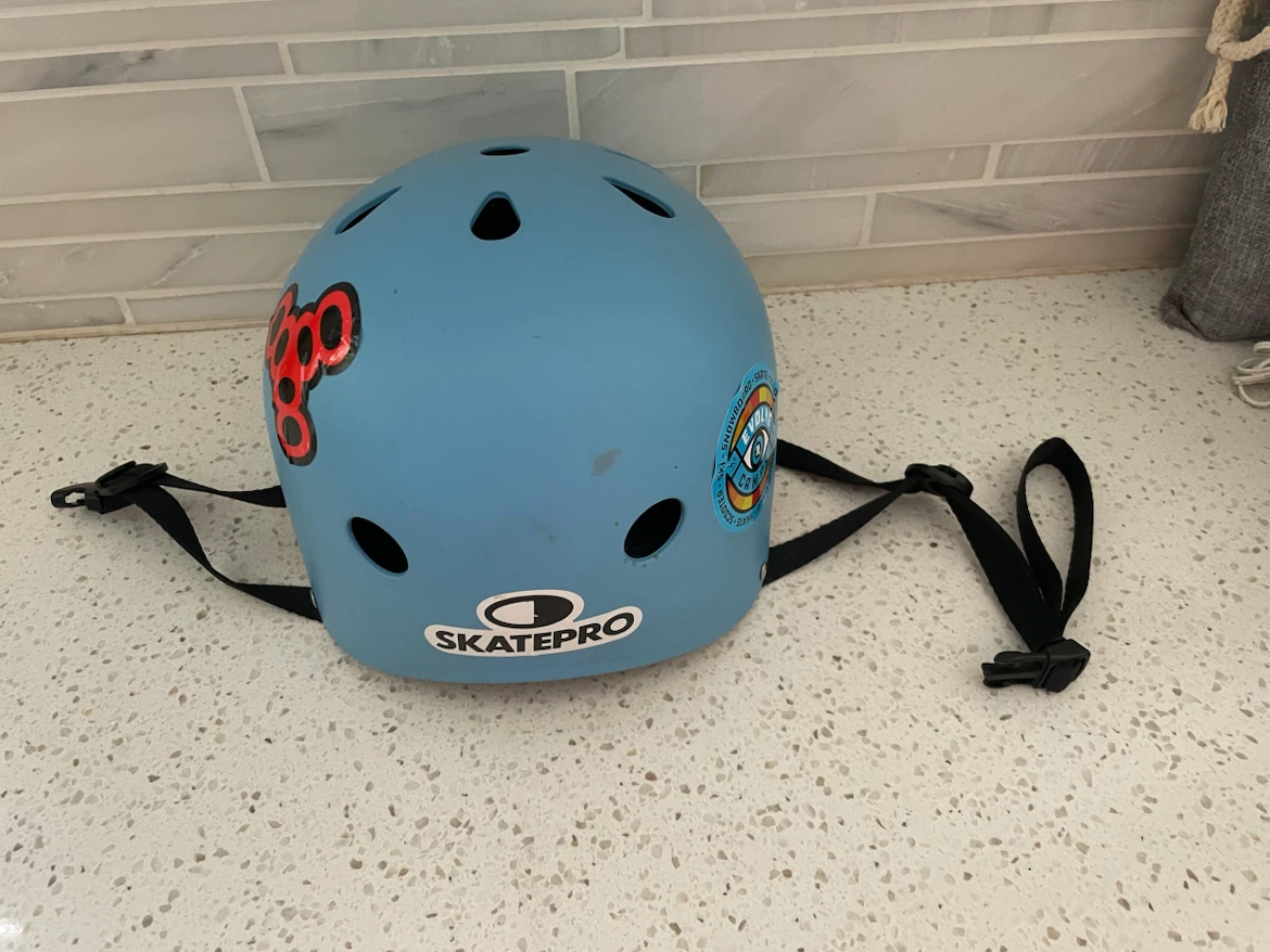 Kids Triple 8 Skateboard Helmet - Blue - photo 2