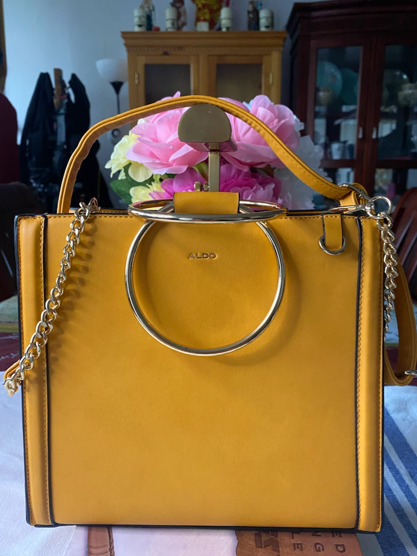 ALDO Yellow Tote Bag - photo 2