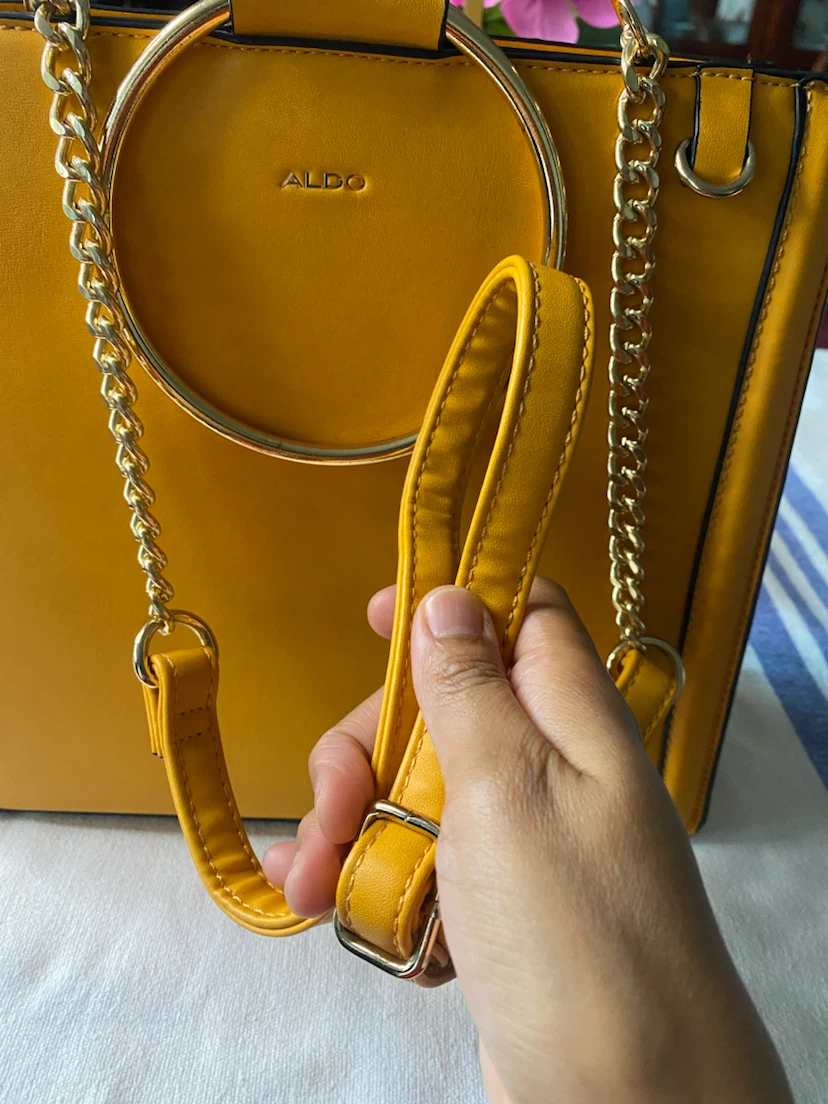 ALDO Yellow Tote Bag - photo 3