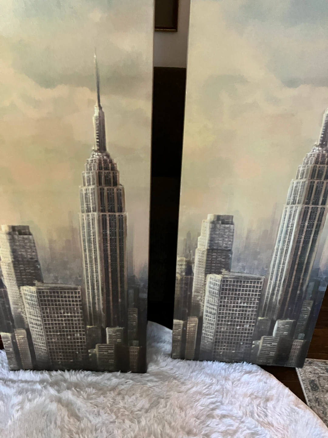 Empire State Building Canvas Wall Art Set