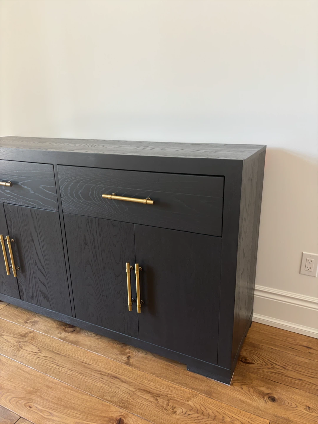 BLACK BUFFET MODERN SELECT HRDWDS OAK VENEERS 4 YEARS OLD - photo 5
