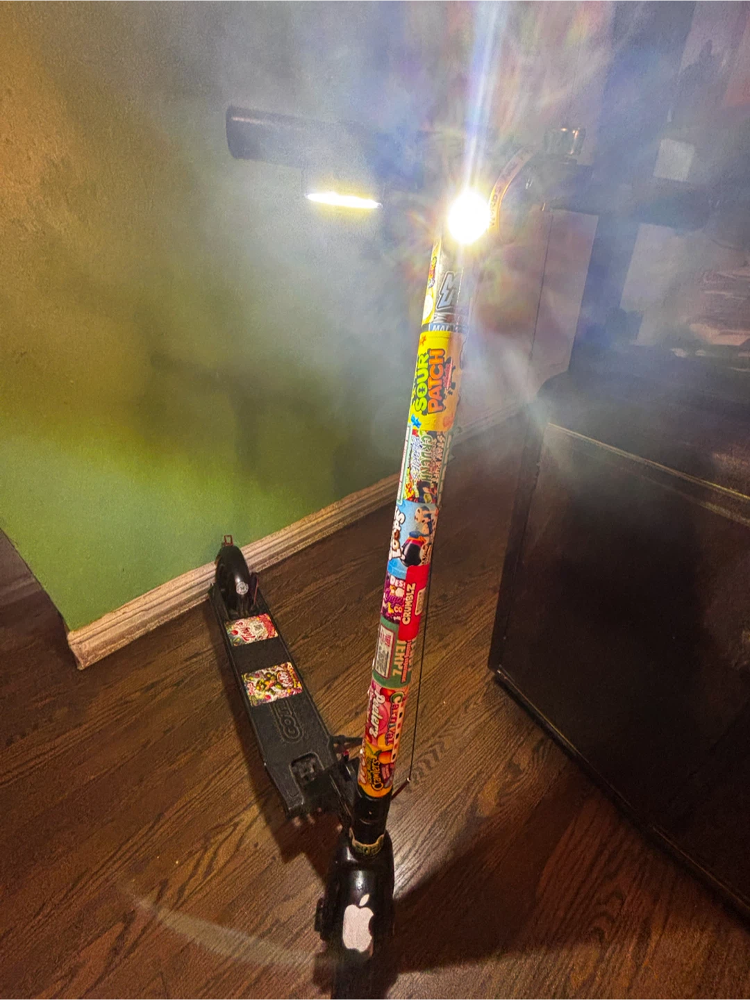 Electric Scooter with LED Lights