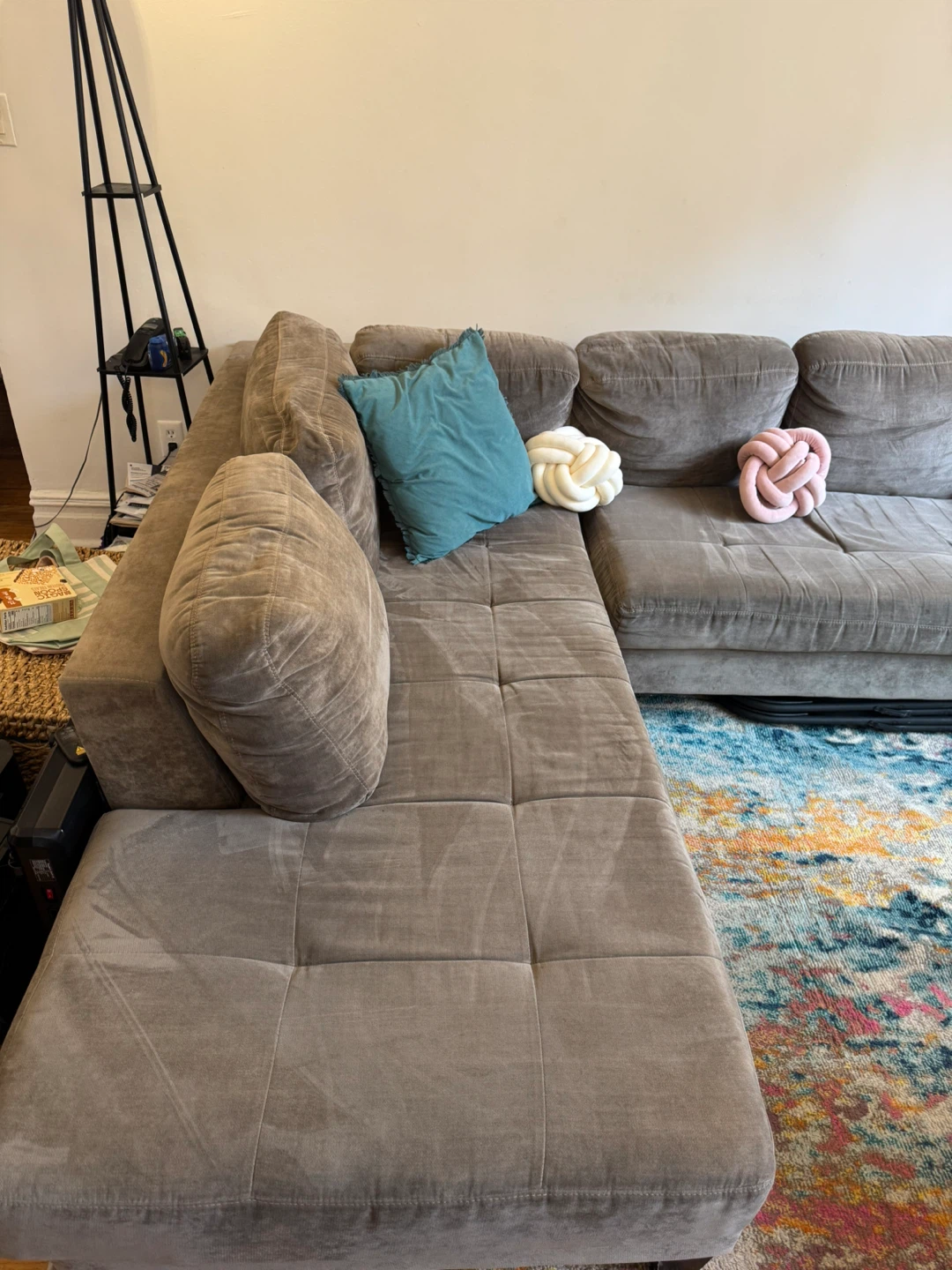 Large L shaped couch - photo 2