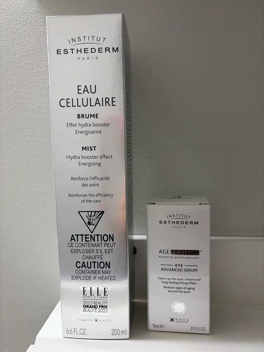 Institut Esthederm Age Proteom Eye Serum & Eau Cellulaire Mist