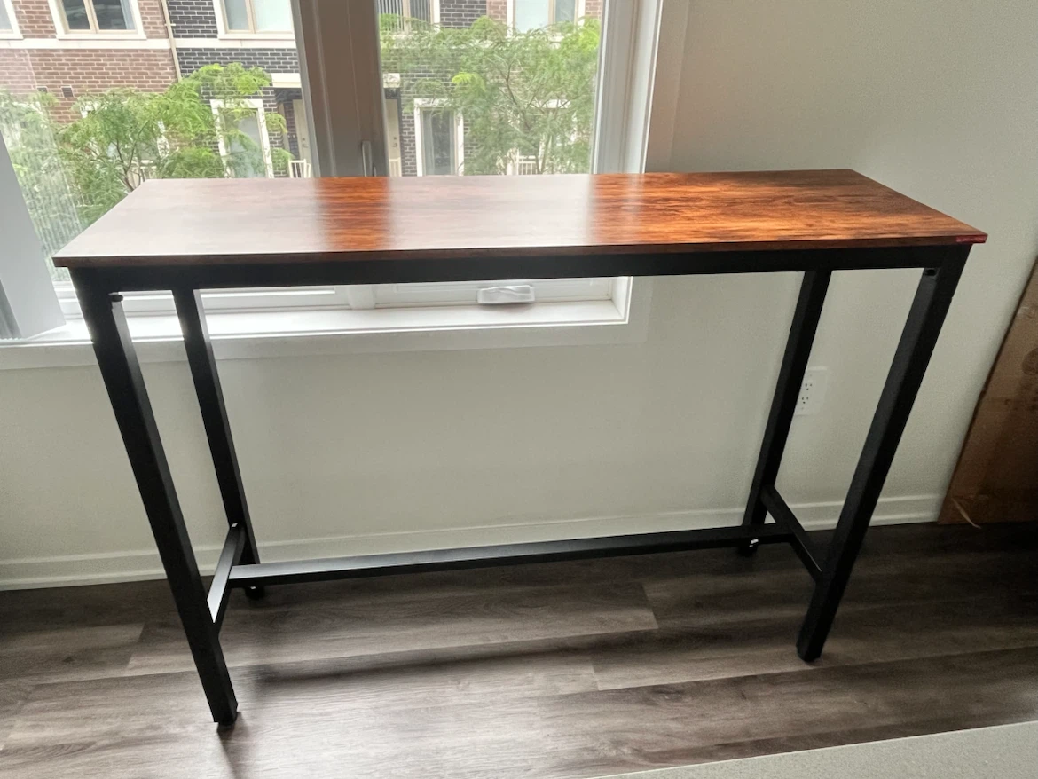 Industrial Style Bar Table - photo 4